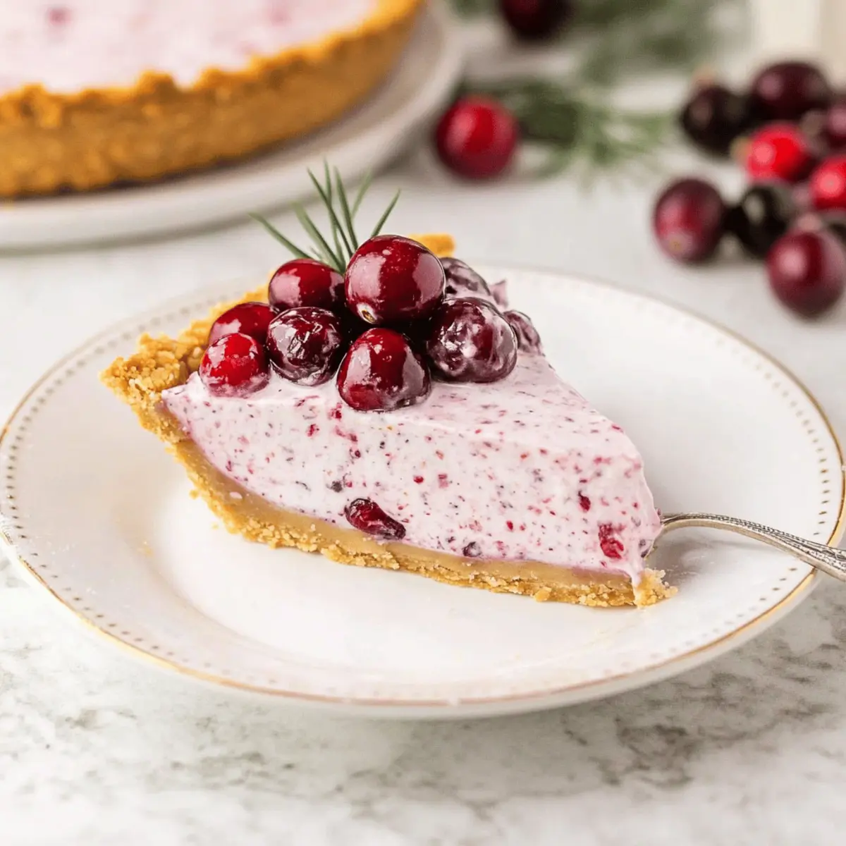 No Bake Cranberry Pie – Effortless Holiday Joy You’ll Love