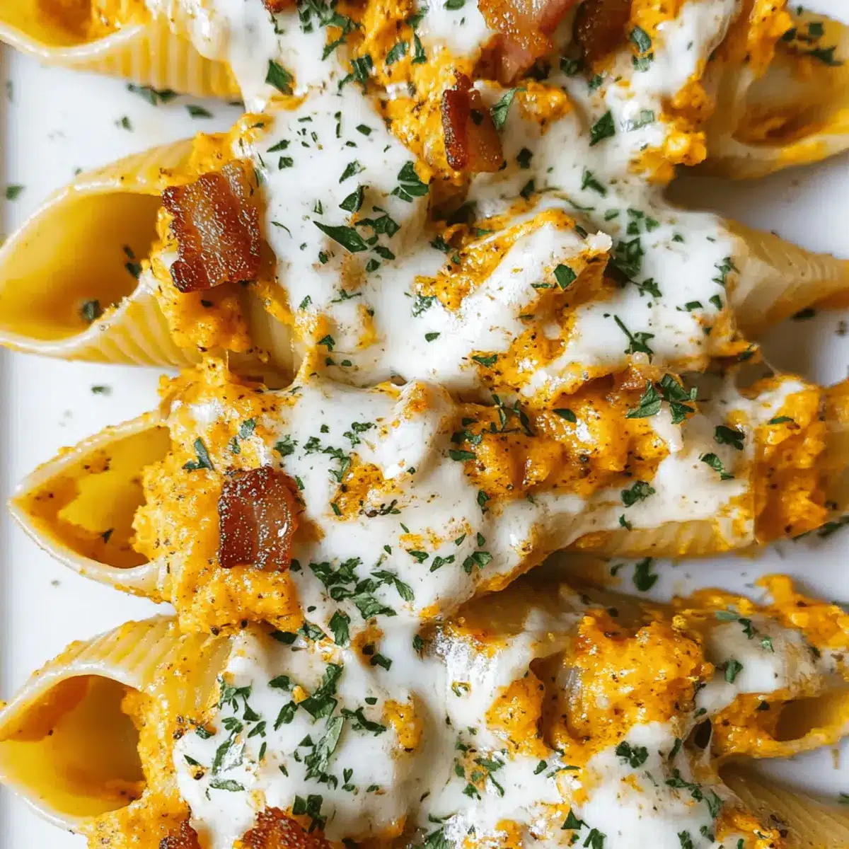 Cozy Up with Pumpkin & Gouda Stuffed Shells Tonight