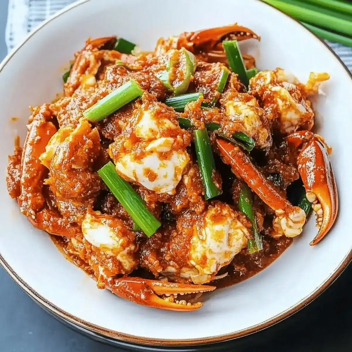 Thai Stir-Fried Chilli Crab