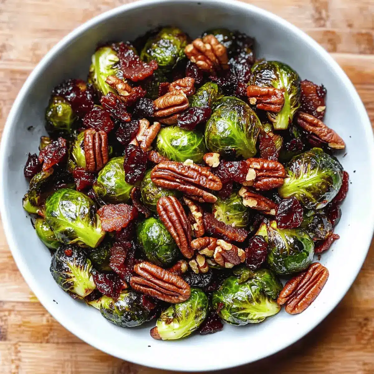 Thanksgiving Side Dish: Sweet and Savory Brussels Sprouts Delight