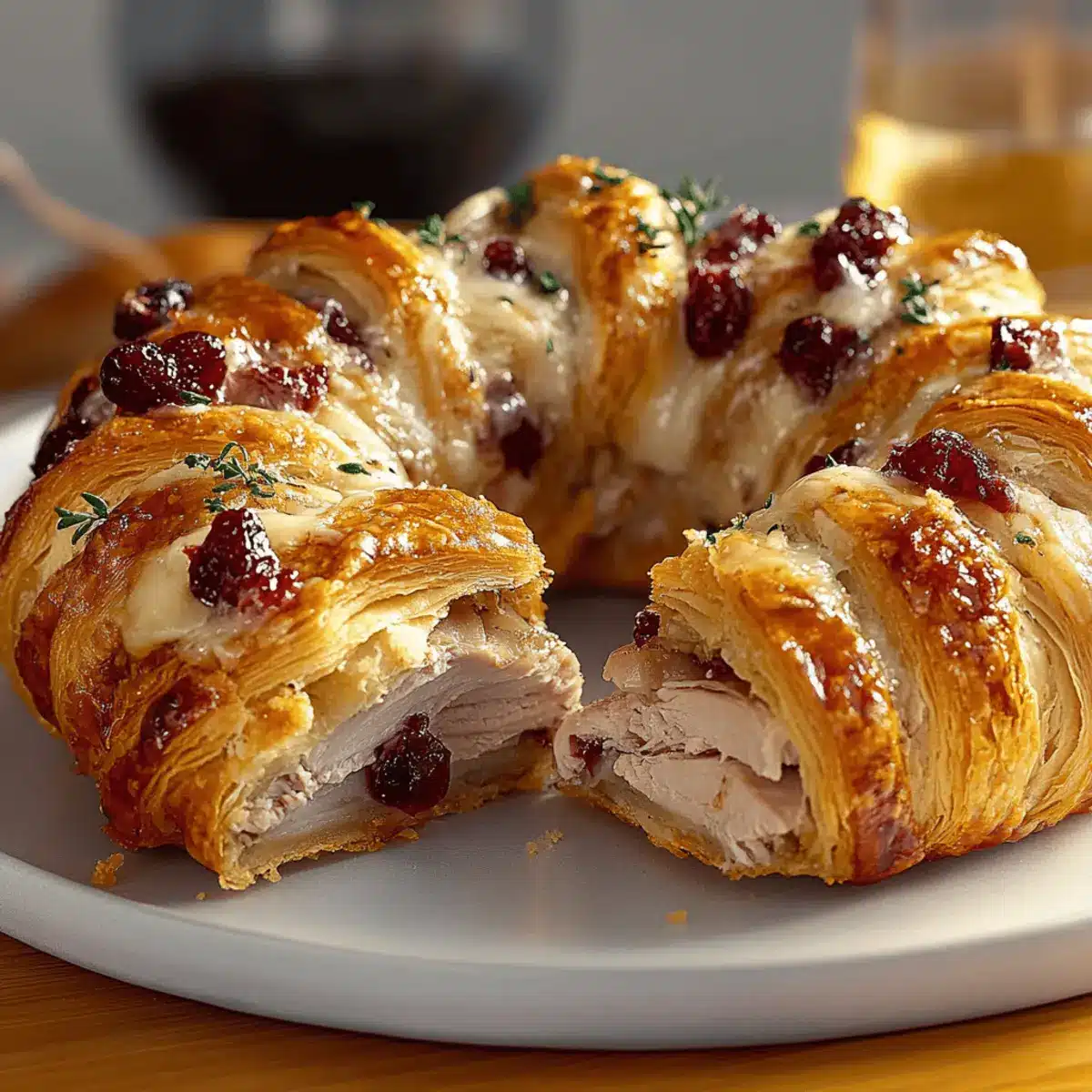 Turkey Cranberry Crescent Ring: The Ultimate Holiday Treat