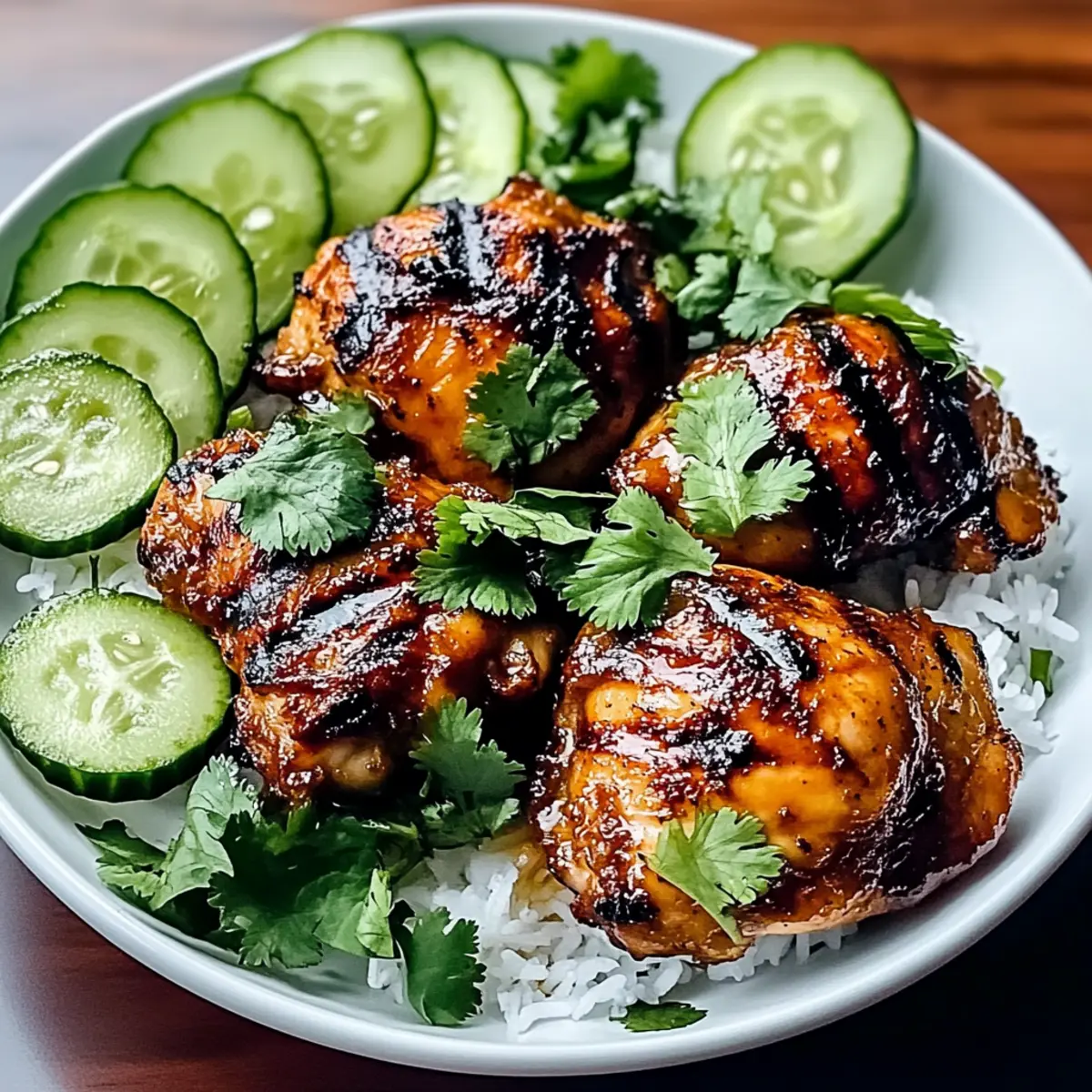 Tasty Grilled Vietnamese Chicken Skewers
