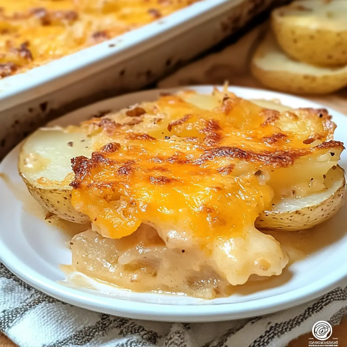 Tasty Cheesy Scalloped Potatoes for Cozy Family Nights