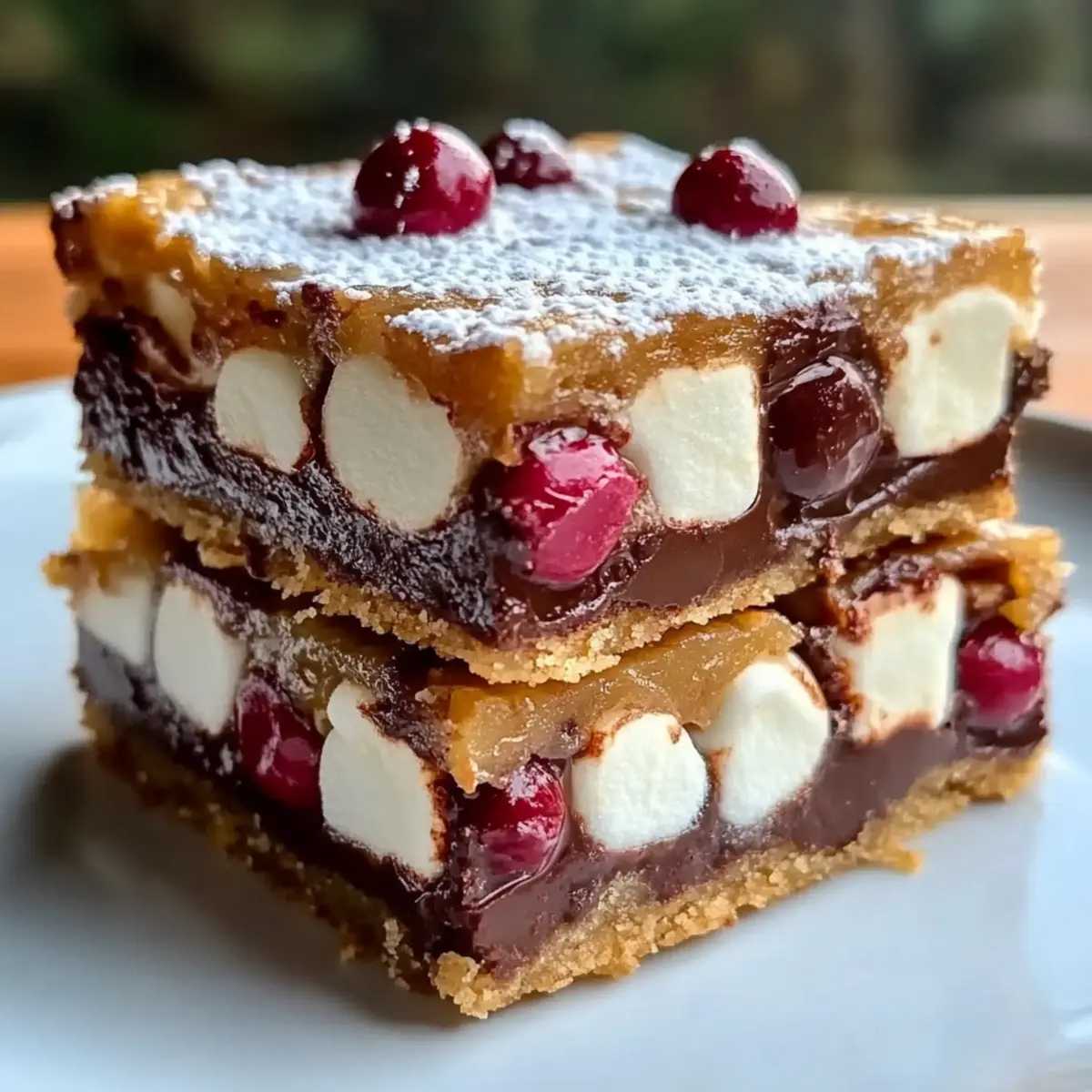 Irresistible Christmas Bars: Easy, Chewy, and Oh-So-Chocolatey