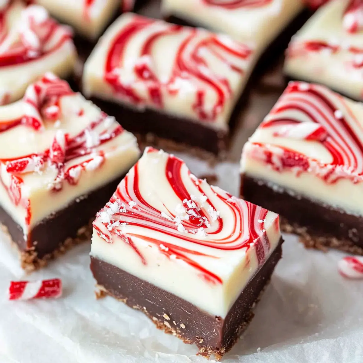 Peppermint Swirl Fudge Recipe