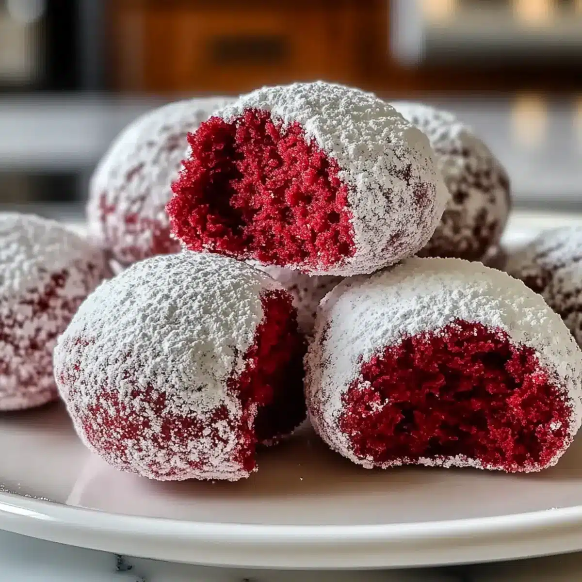 Irresistible Cozy Red Velvet Snowballs Treat for Every Occasion