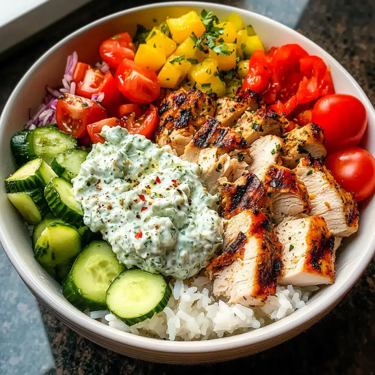 Savory Greek Chicken Bowls for Fresh Flavorful Dinners