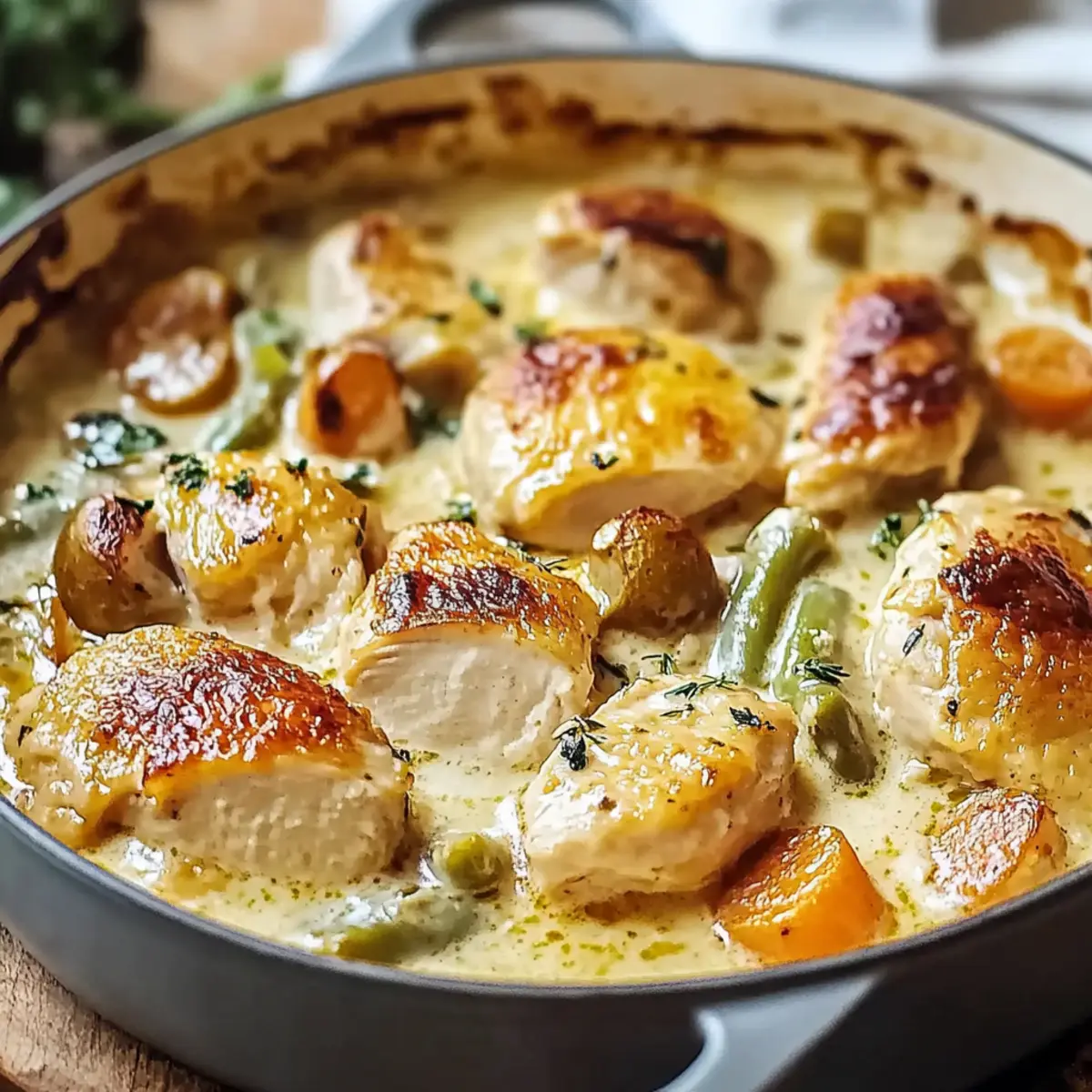 Creamy French Chicken Casserole: Comfort Food Bliss at Home