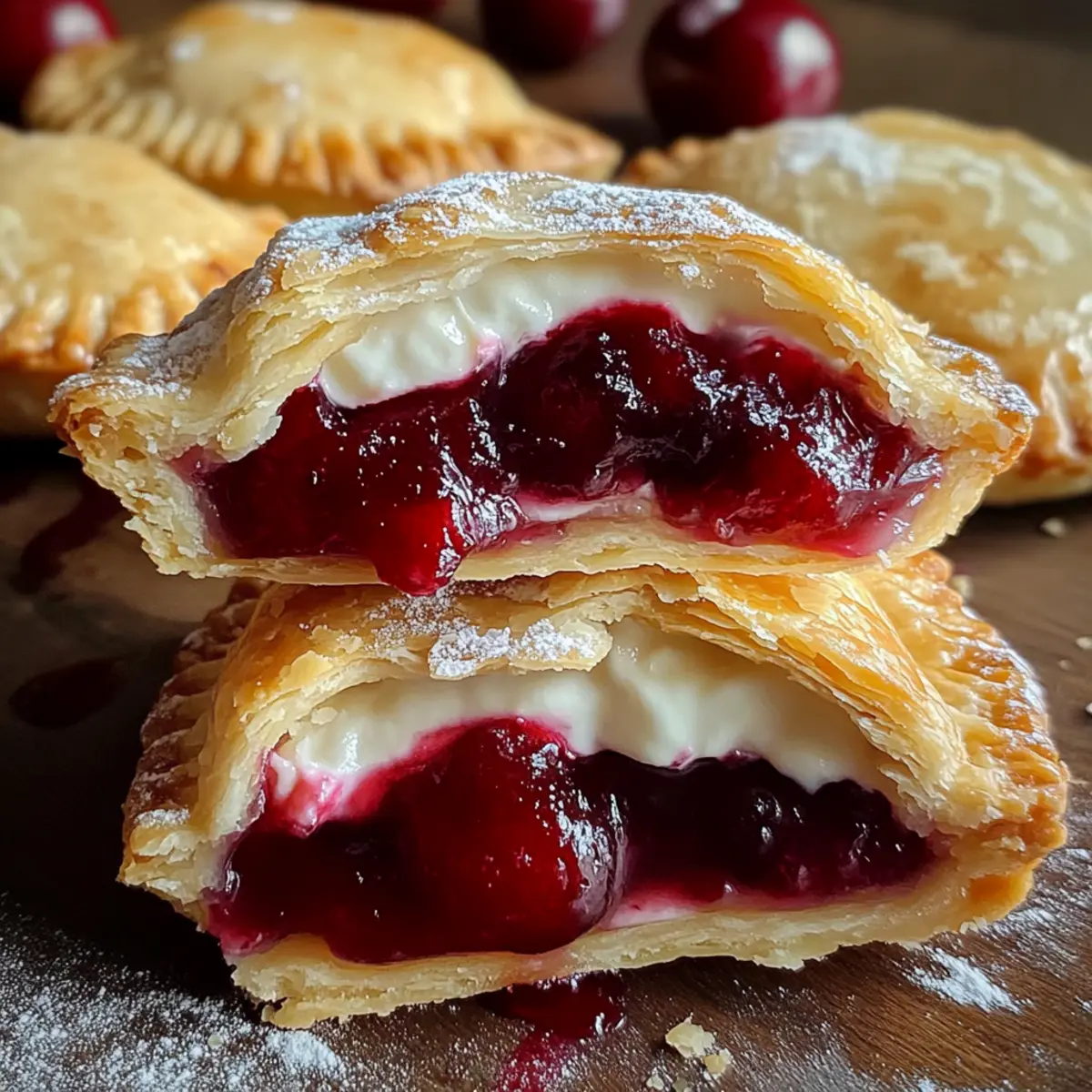 Cherry Cheesecake Hand Pies