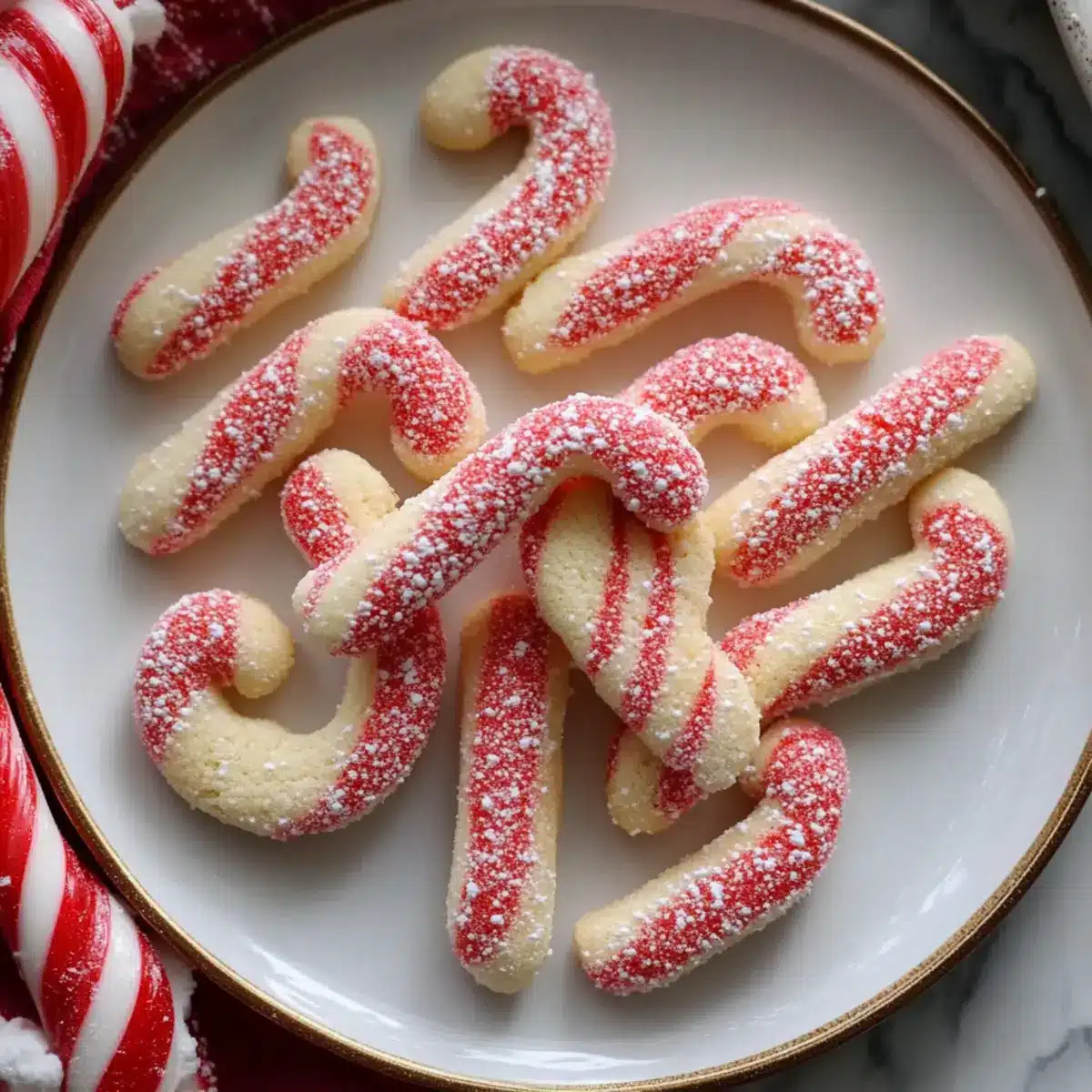 Classic Candy Cane Cookies to Brighten Your Holiday Table