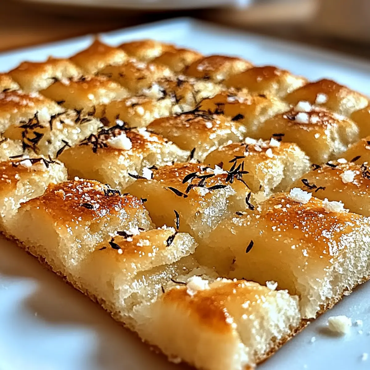 Crispy & Cheesy Garlic Parmesan Focaccia Bread to Wow Your Guests