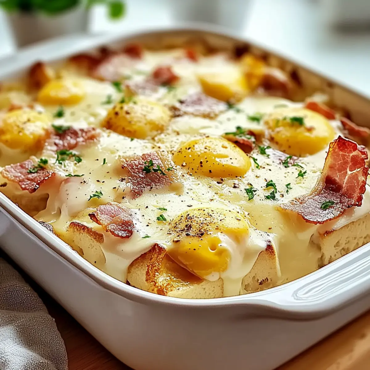 Irresistible Eggs Benedict Casserole Brunch Bake to Impress
