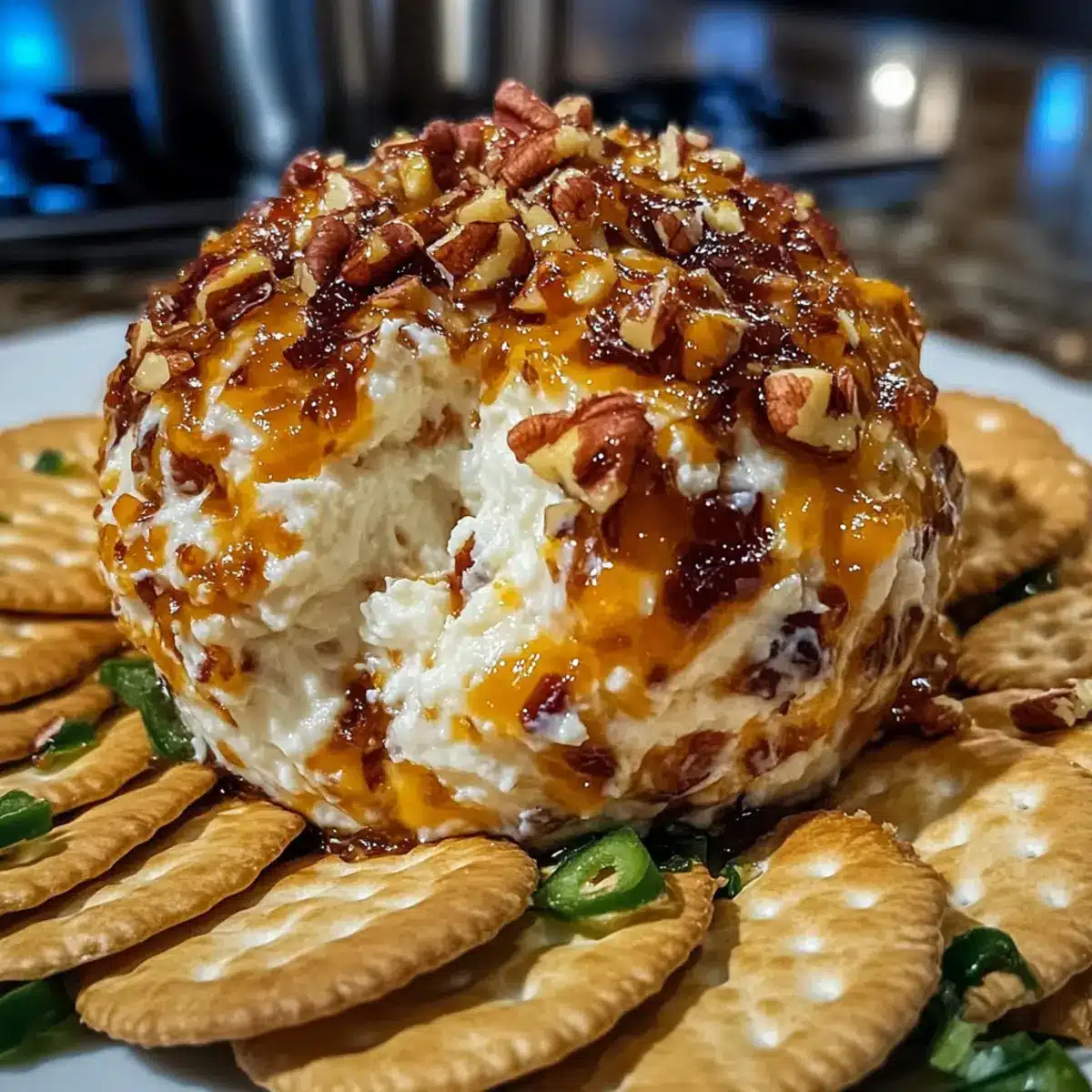 Sweet & Spicy Pepper Jelly Cheese Ball: Irresistibly Fun Appetizer
