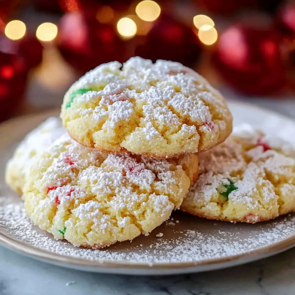 Gooey Butter Cookies with Yellow Cake for Easy Indulgence