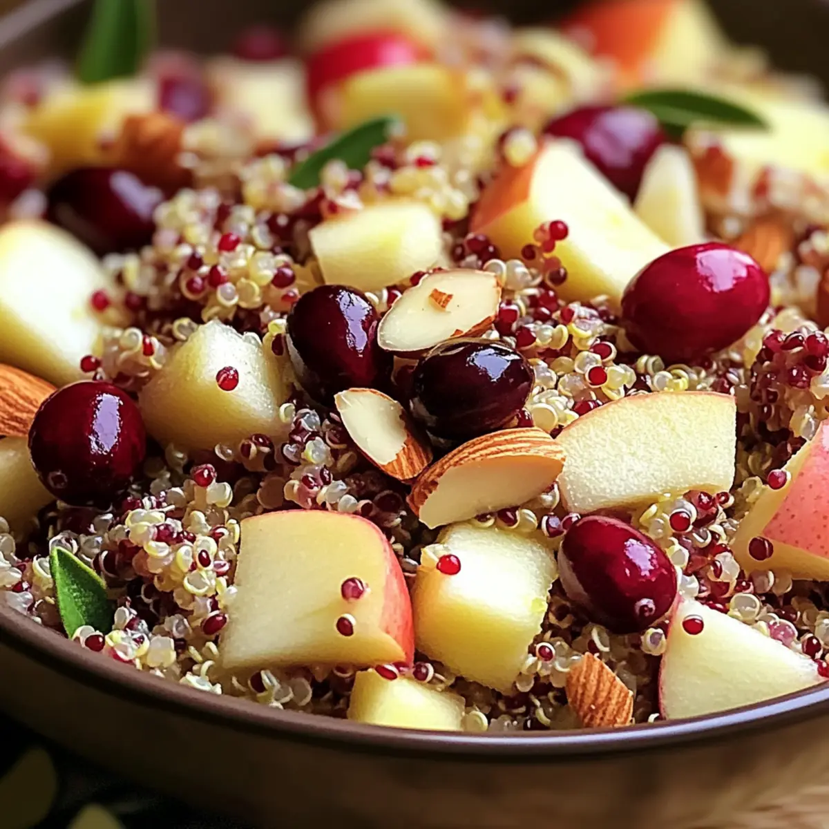 Cranberry Apple Quinoa Salad: A Refreshing, Nutritious Delight