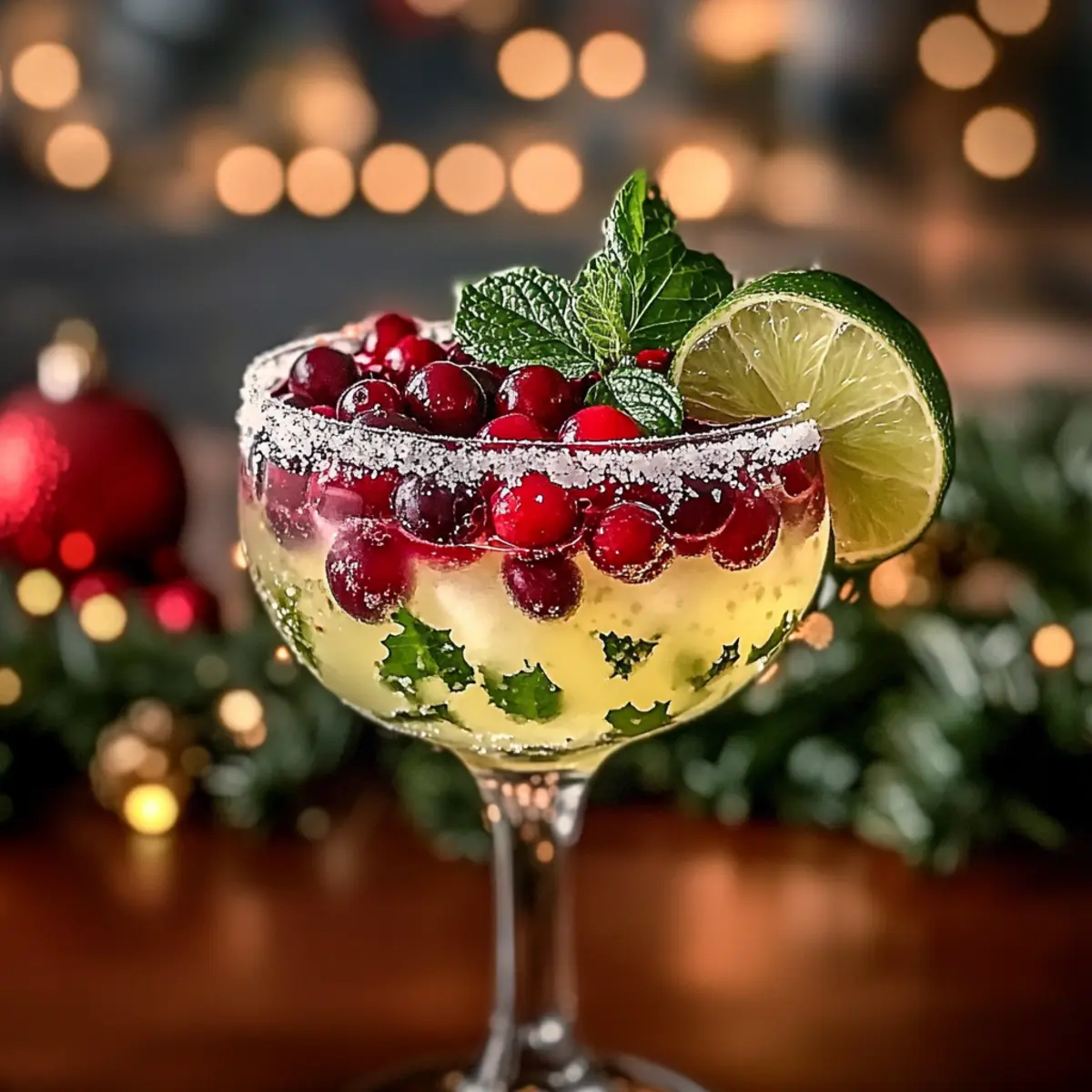 Mistletoe Margarita