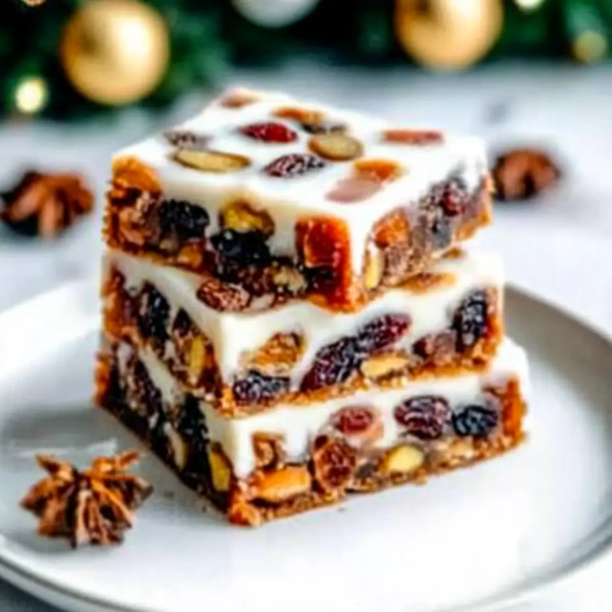 Easy Christmas Cake Traybake that Spreads Holiday Cheer