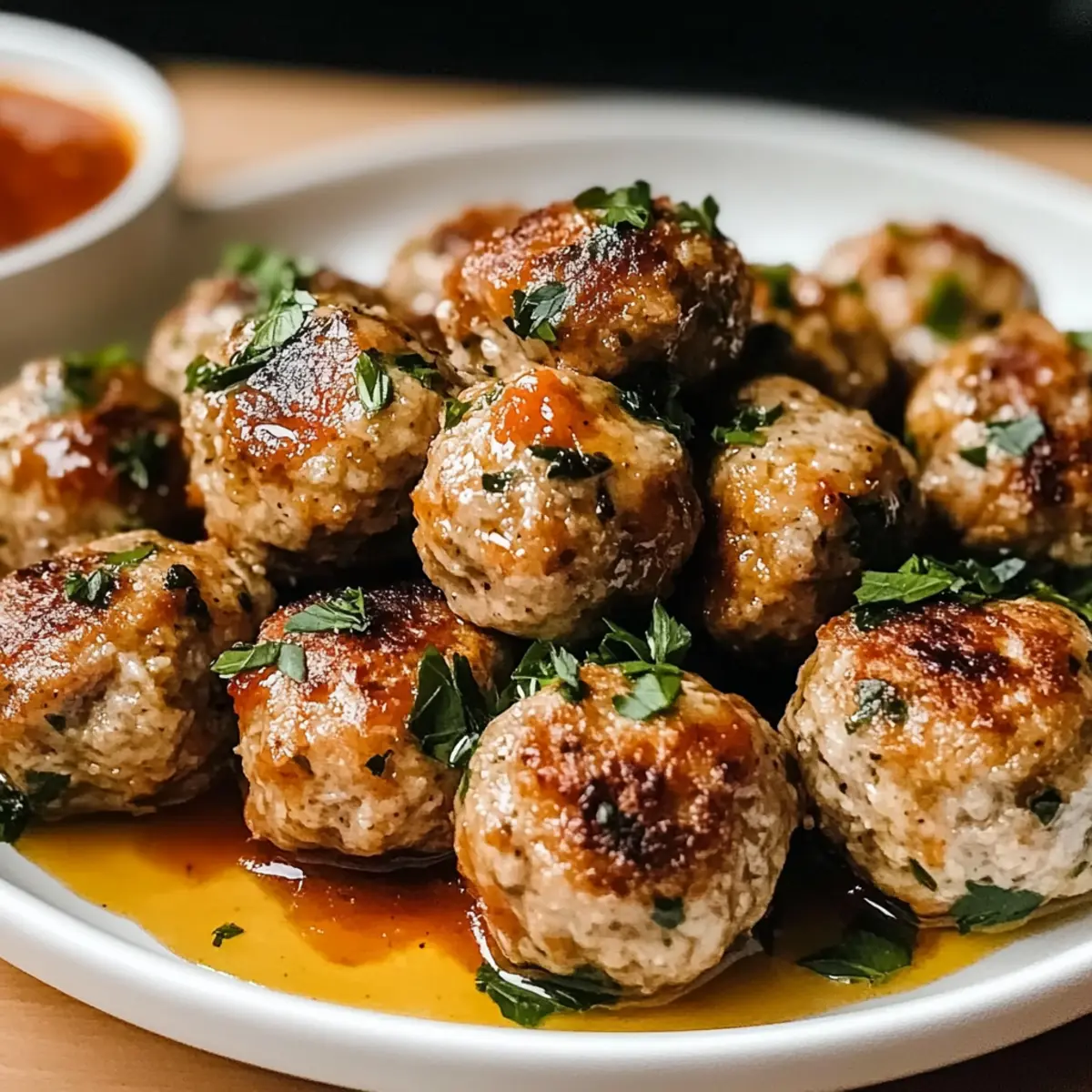 Oven-Baked Turkey Meatballs: A Healthy Dinner Delight