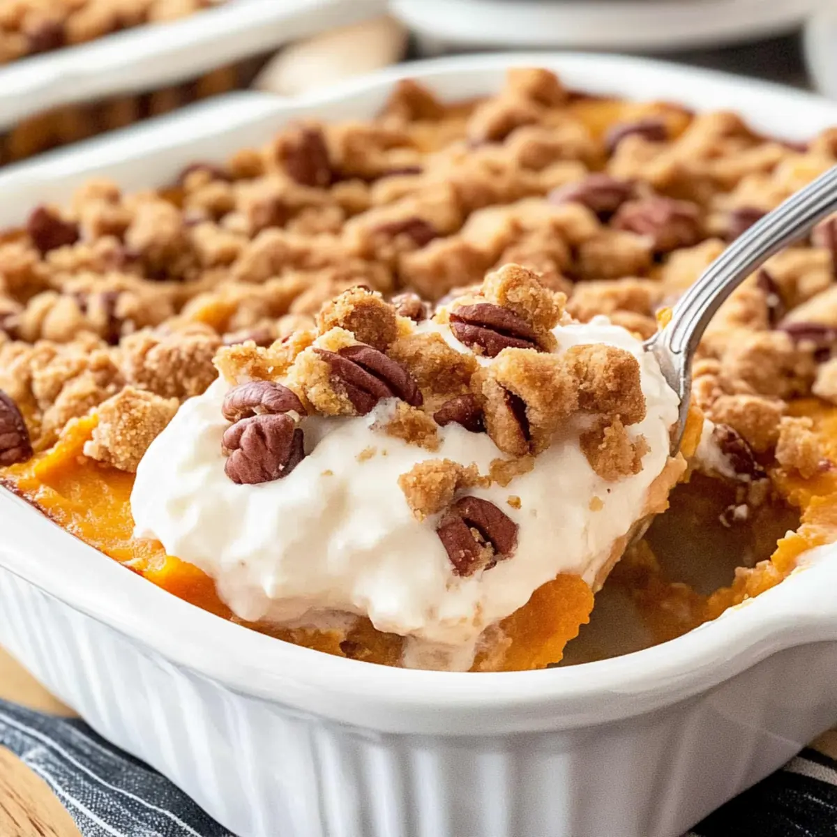 Sweet Potato Casserole with Marshmallows for Ultimate Comfort