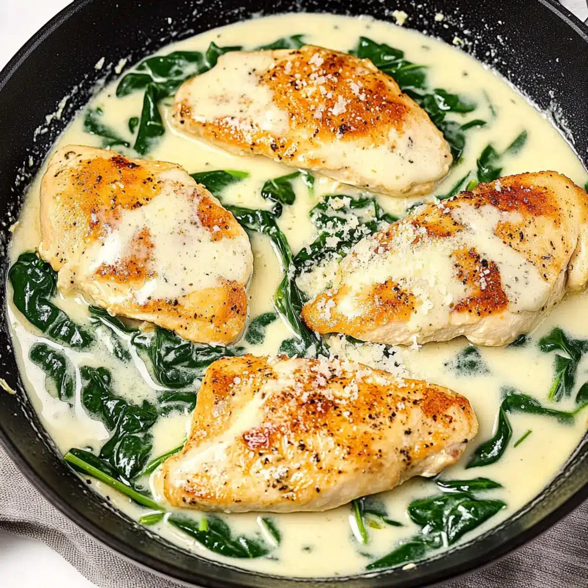 Creamy Chicken Florentine Ready in 30 Minutes Flat