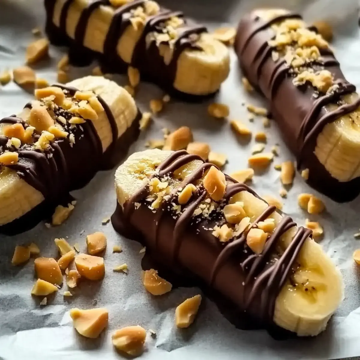 Frozen Banana Snickers