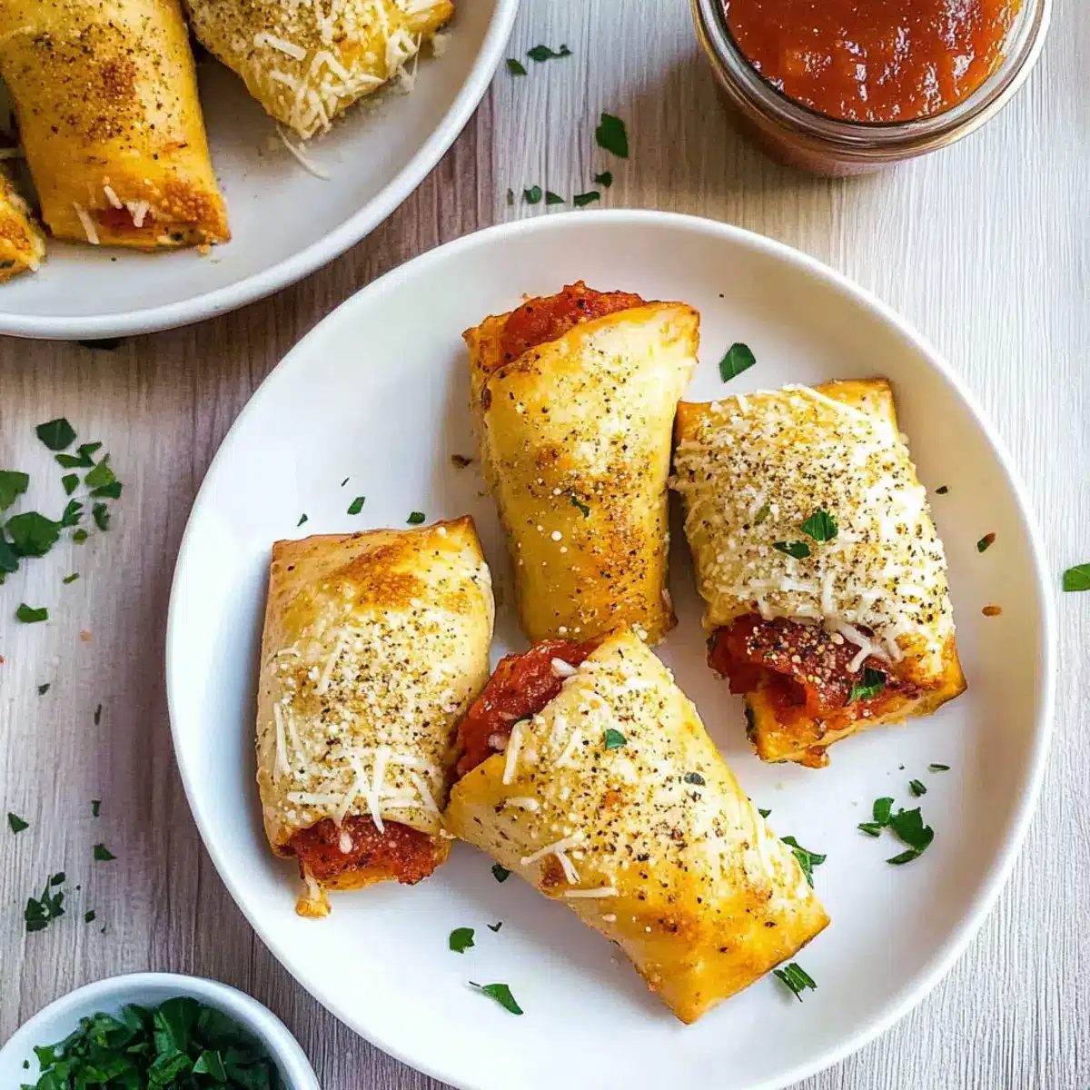 Gluten Free Pizza Rolls: Crispy, Cheesy, and Oh So Easy!