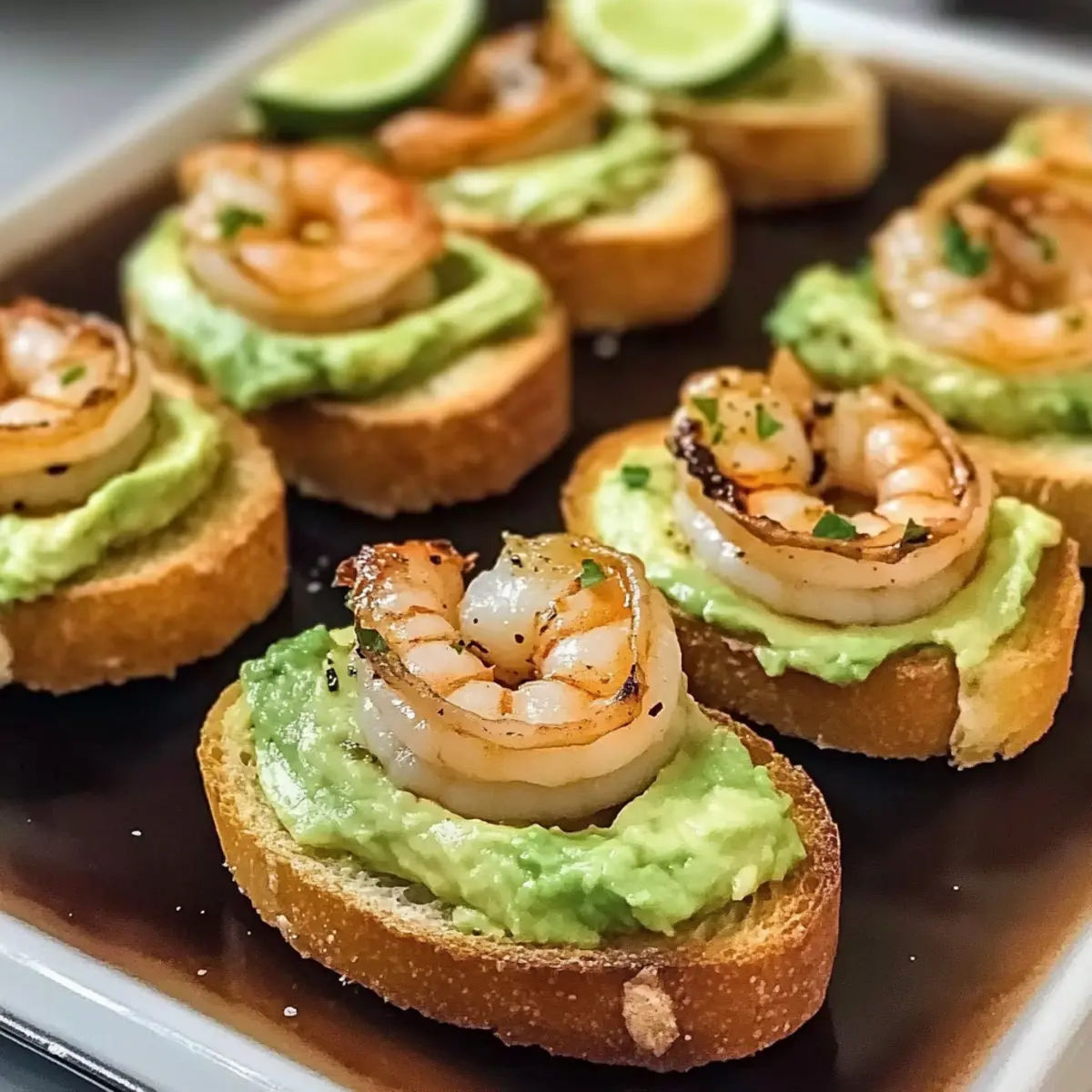 Garlic Shrimp Crostini with Avocado: A Must-Try Appetizer!