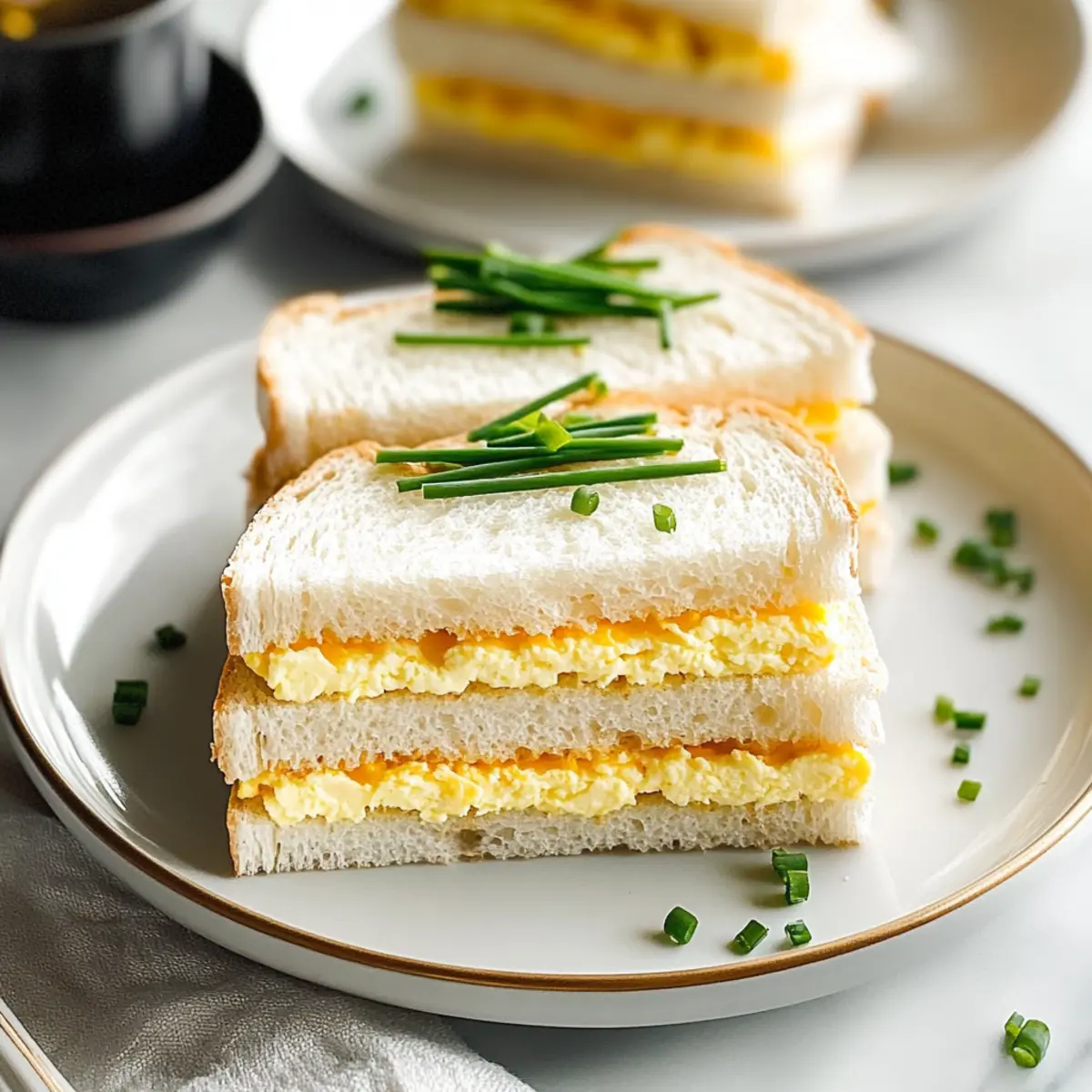 Creamy Japanese Egg Sandwich Perfect for Quick Lunches
