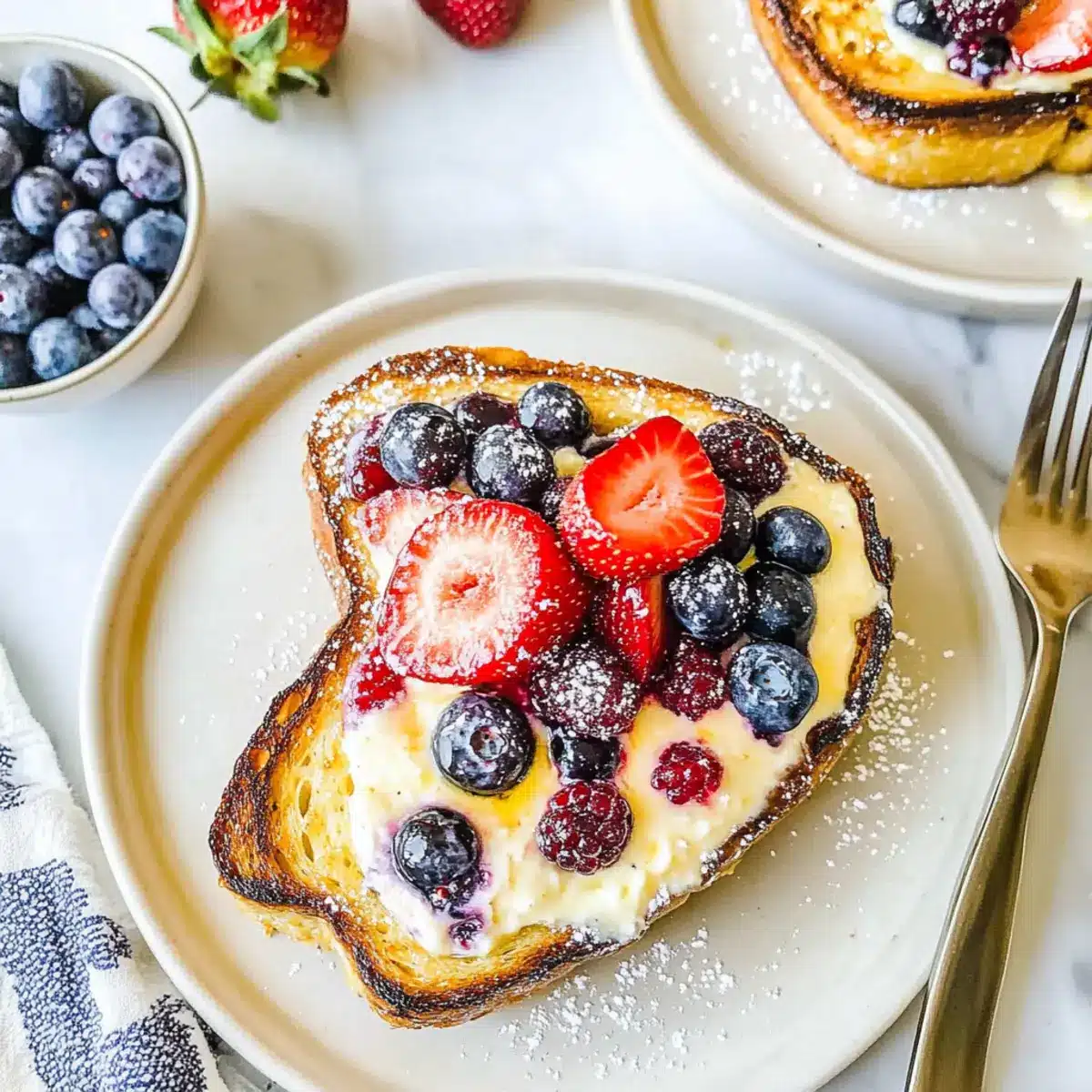 Yogurt Custard Toast