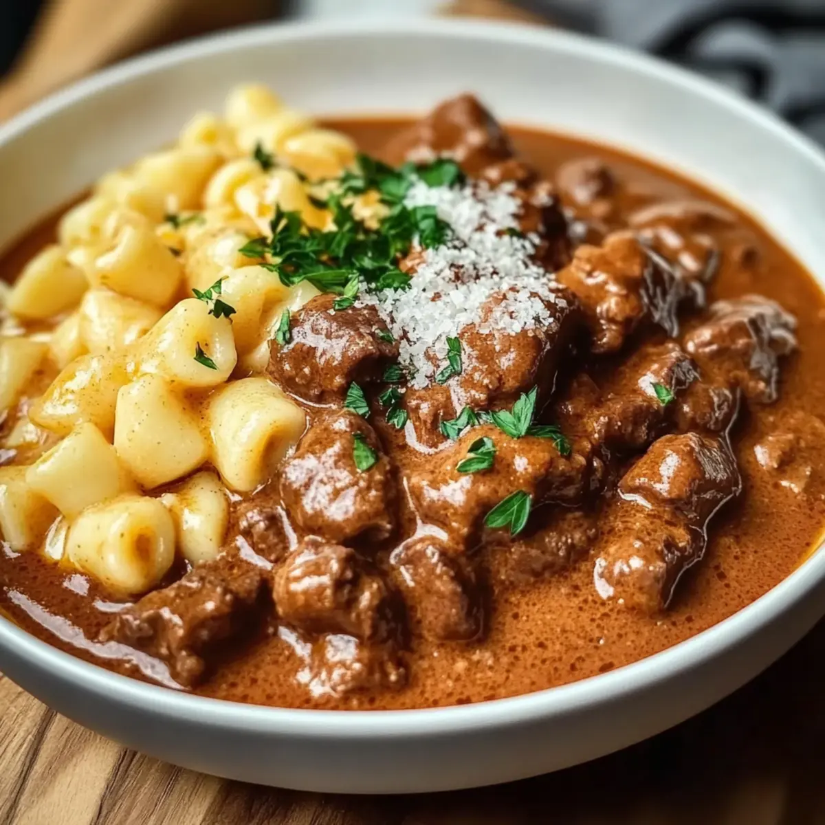 Creamy German Goulash: Cozy Comfort for Chilly Nights