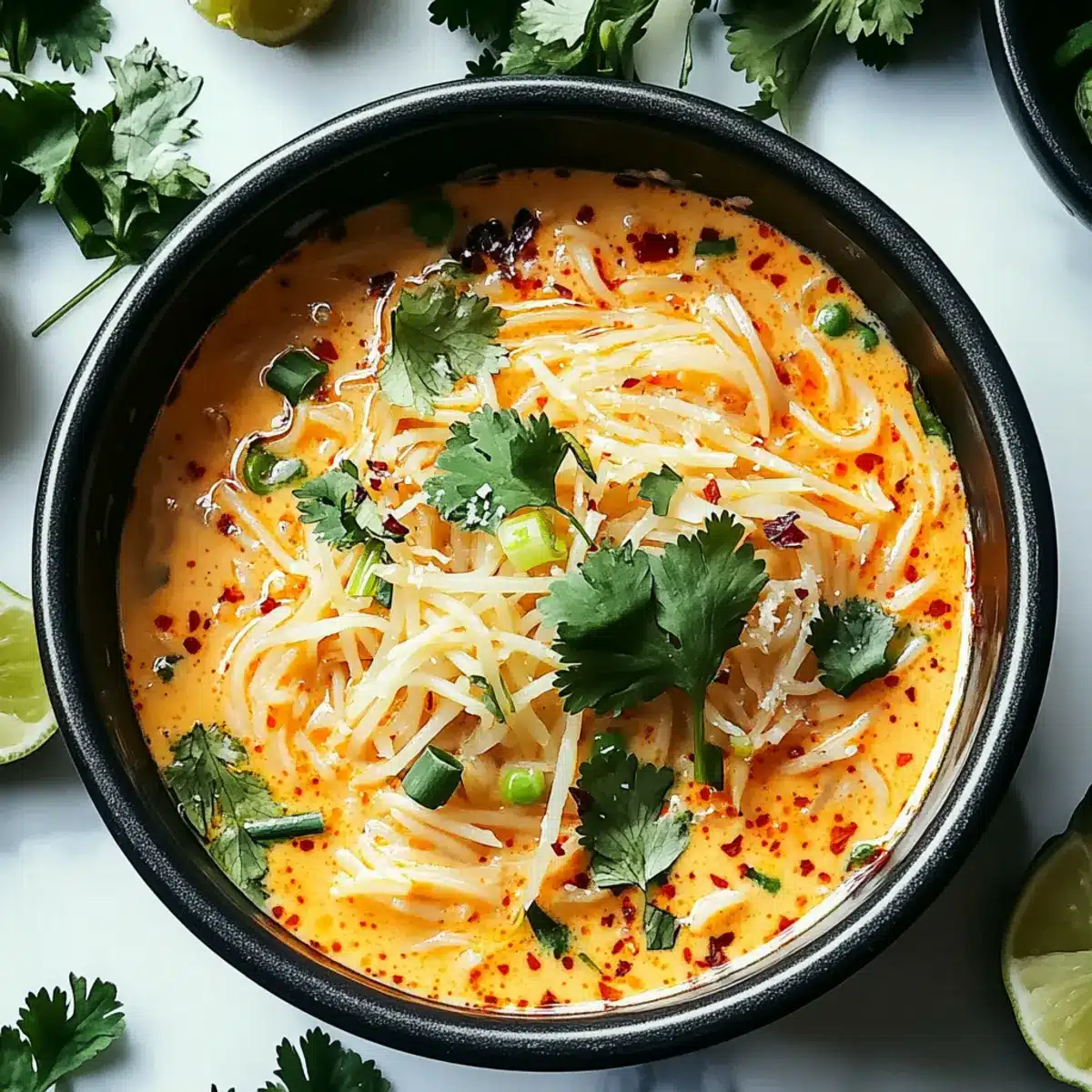 Spicy Coconut Noodles