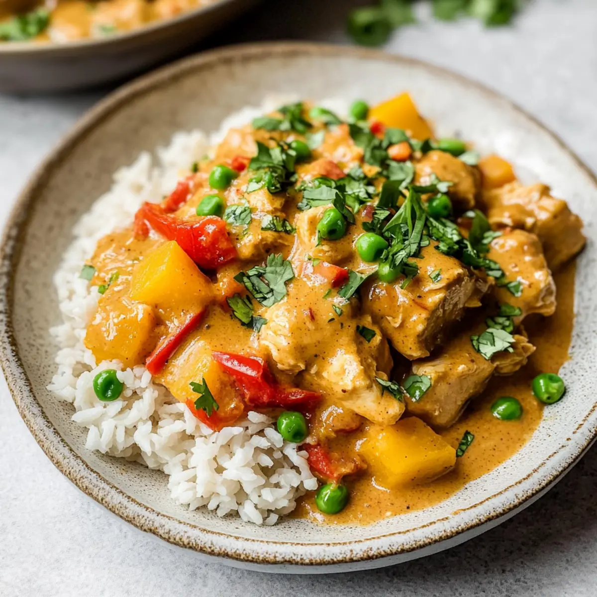 Easy Slow-Cooked Thai Peanut Chicken for Cozy Weeknight Dinners