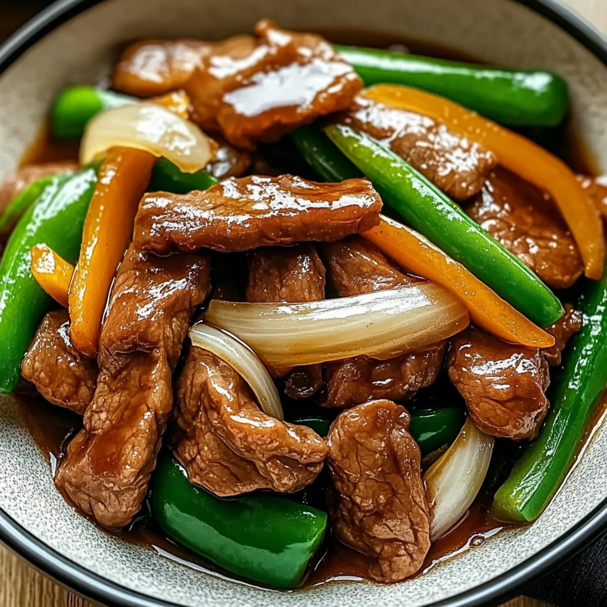 Savory Chinese Beef and Onion Stir Fry Ready in 30 Minutes