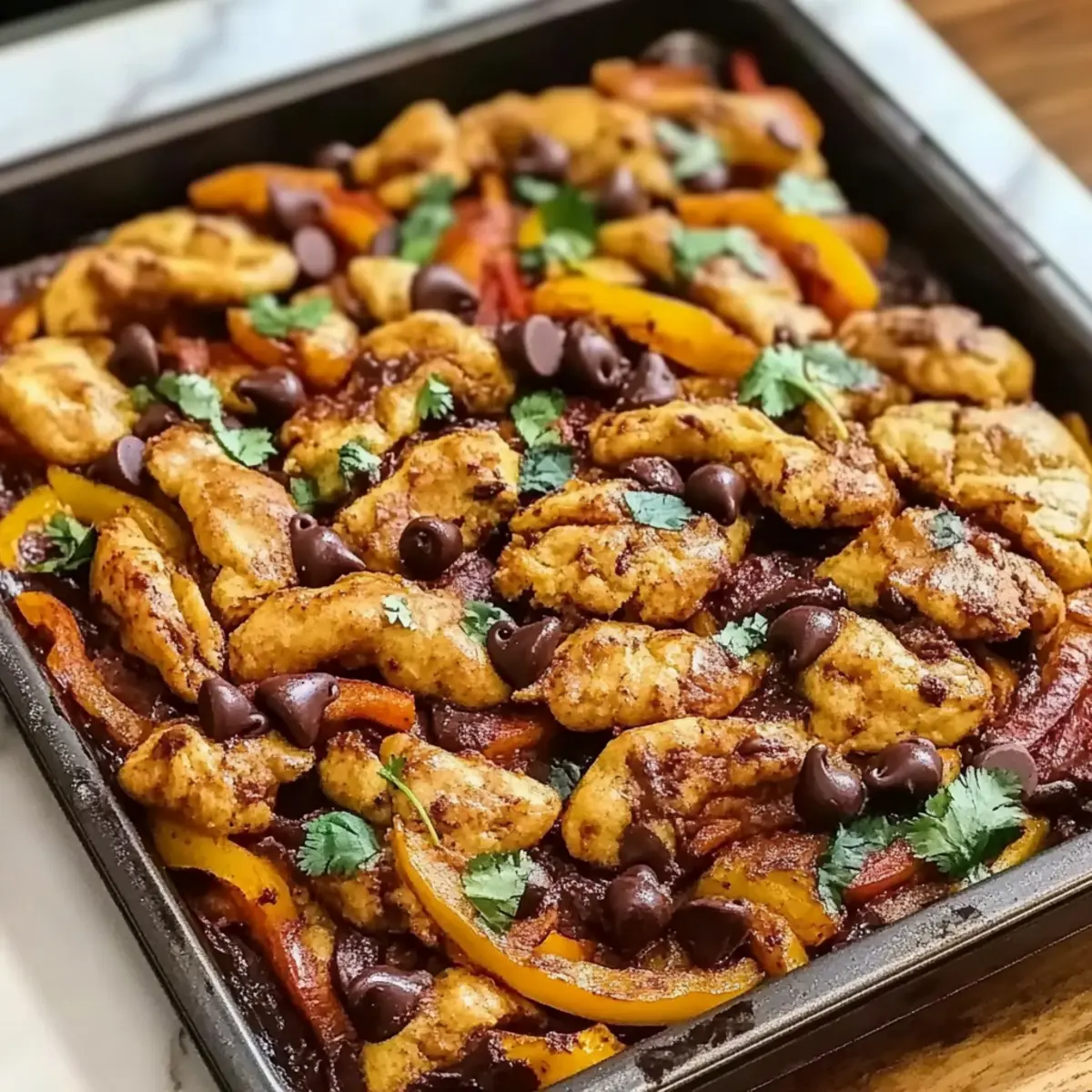 Sheet Pan Chicken Fajitas
