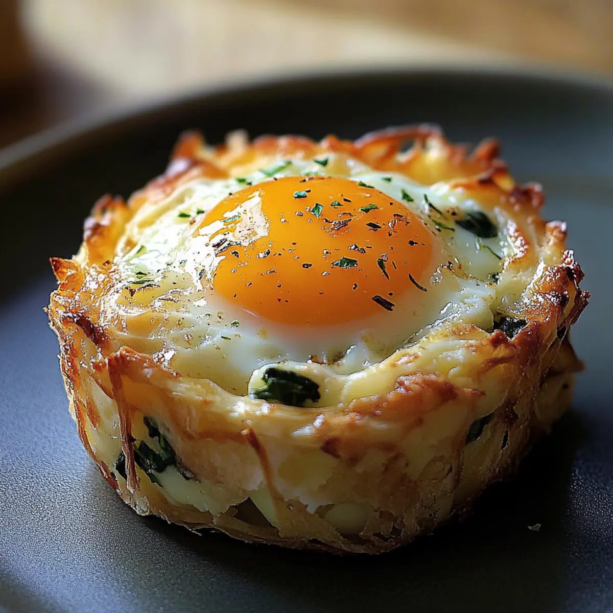 Baked Eggs Napoleon