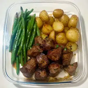 Garlic Balsamic Steak Bites