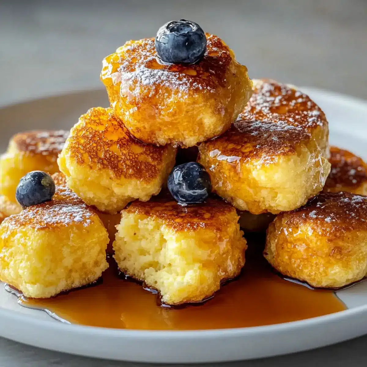 Fluffy Scrambled Pancake Bites for a Fun Breakfast Twist