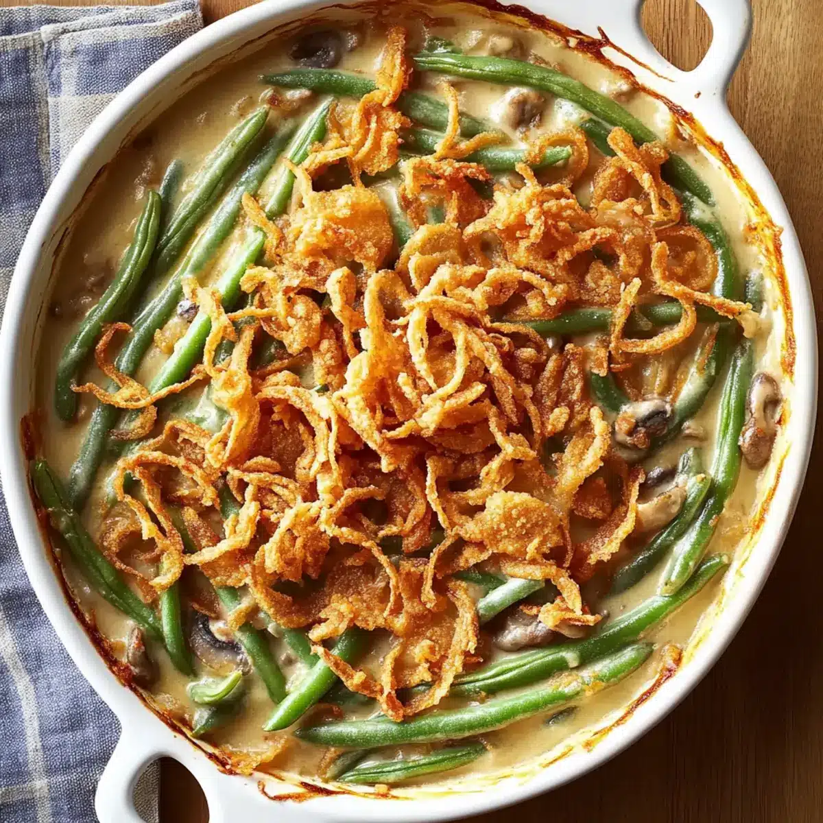 Comforting Southern Green Bean Casserole for Cozy Nights
