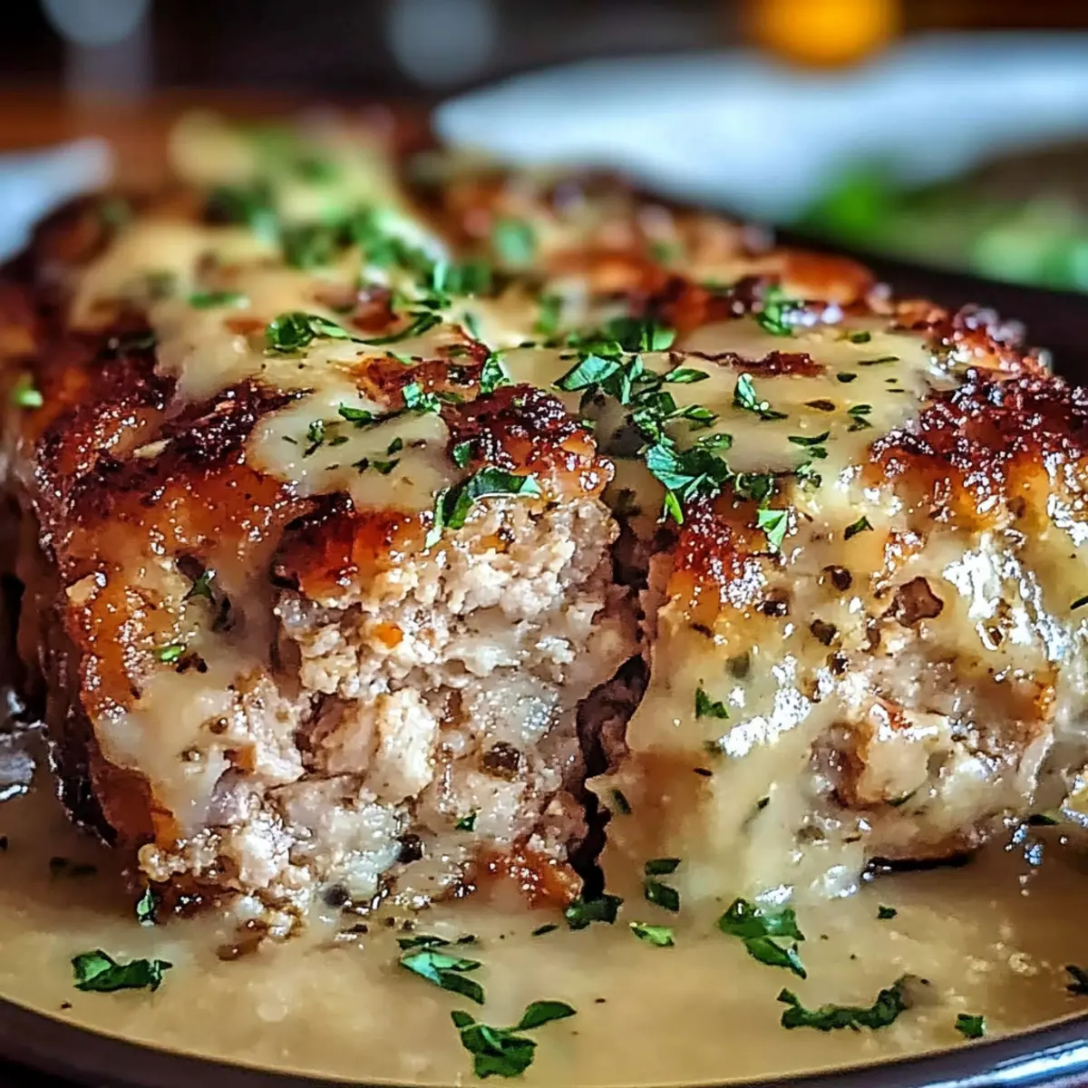 Mouthwatering Garlic Parmesan Chicken Meatloaf Recipe Tonight