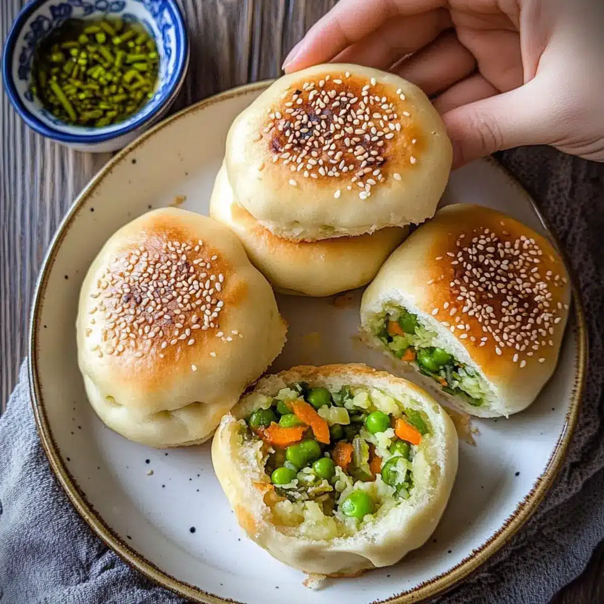 Crispy Bottom Veggie Buns for the Perfect Healthy Snack