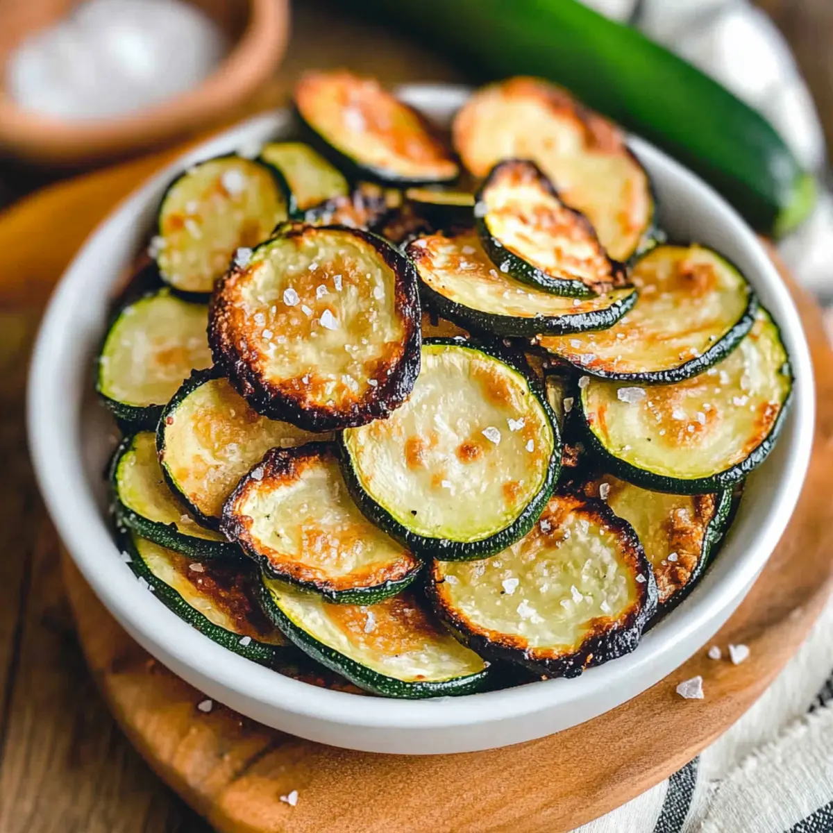 Air Fryer Zucchini Chips