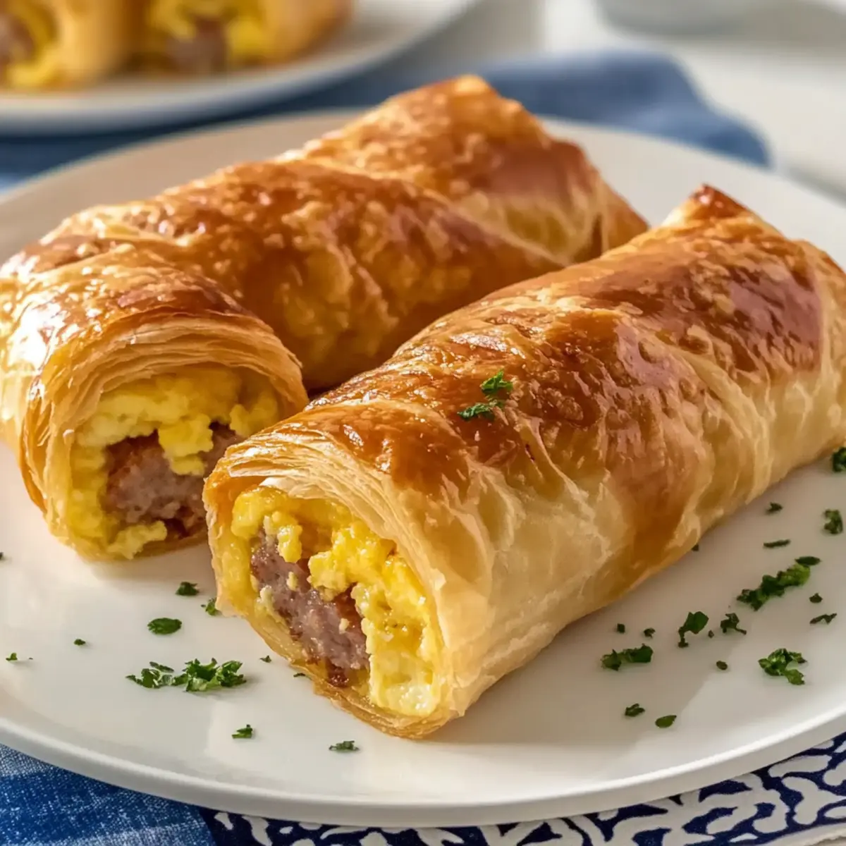 Sausage Egg Breakfast Roll-Ups for Easy Family Mornings