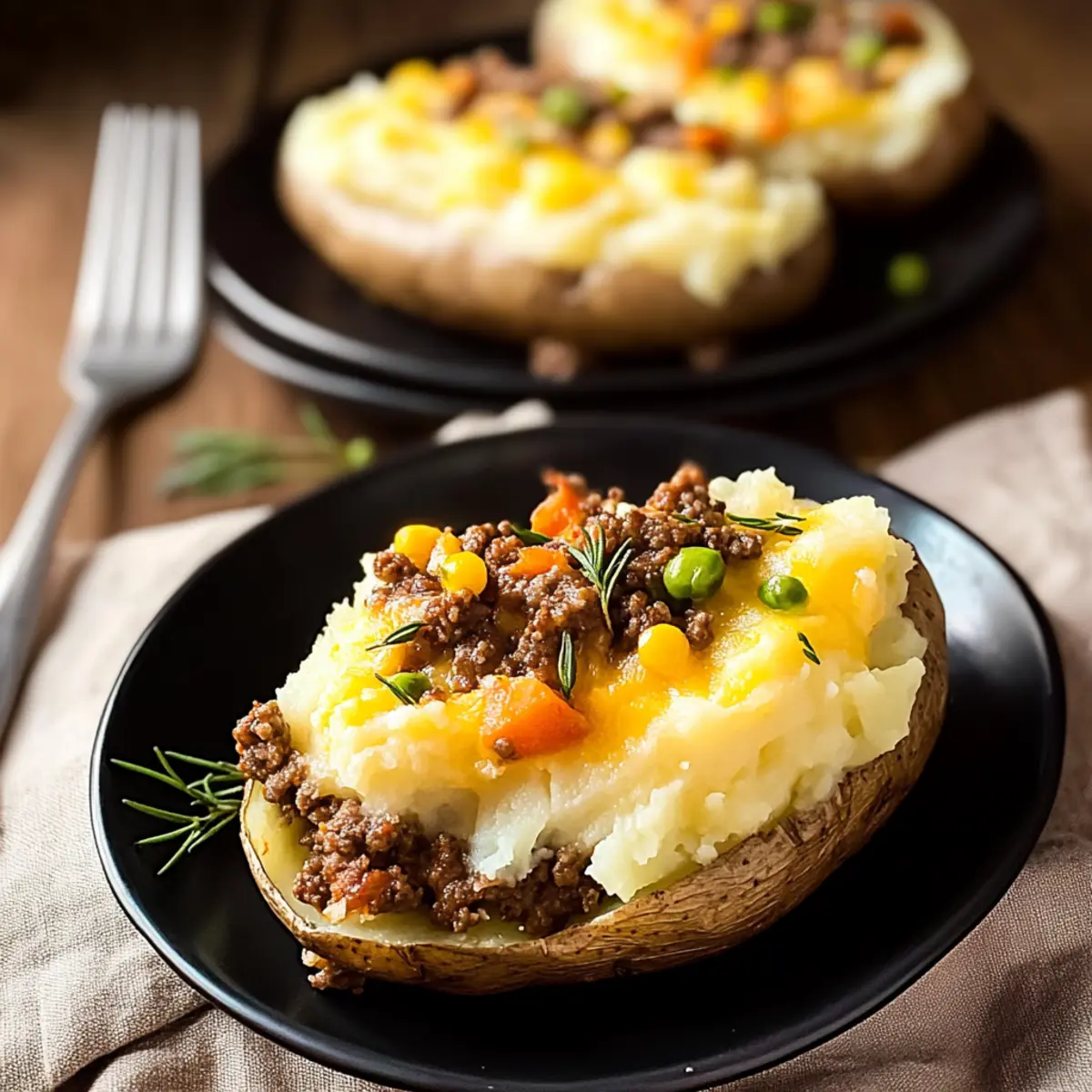 Shepherd’s Pie Baked Potatoes: A Cozy Twist on Comfort Food