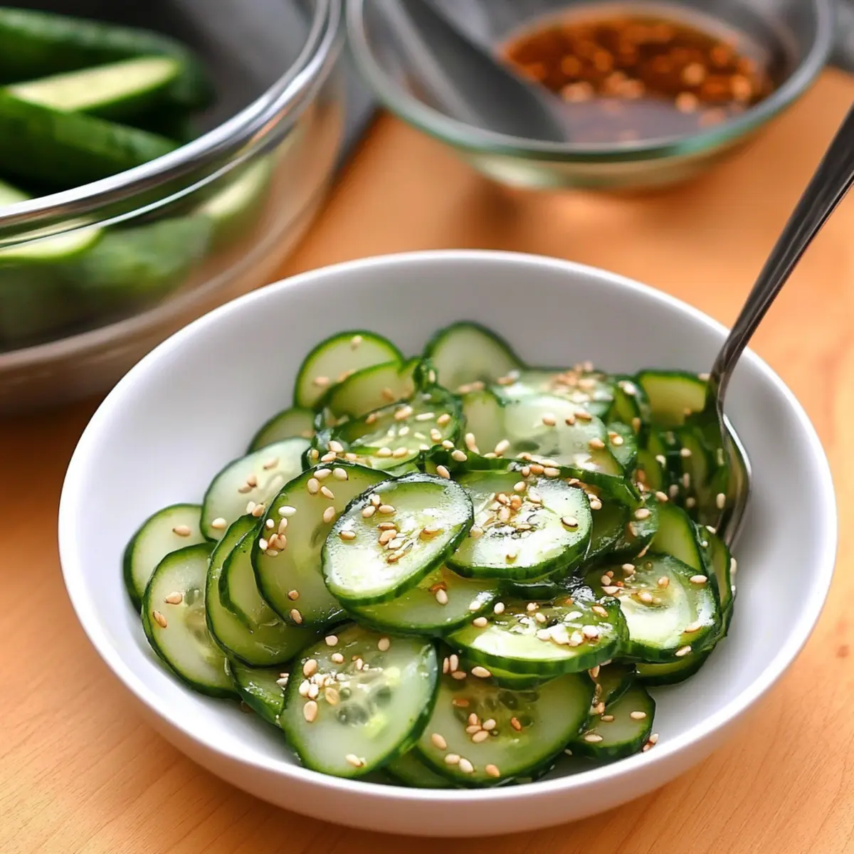 Refreshing Sunomono Japanese Cucumber Salad in 15 Minutes