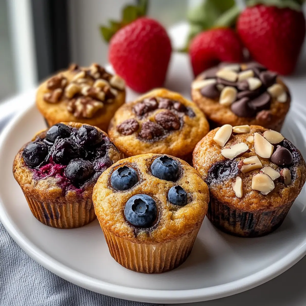 Pancake Muffins with Six Flavors for Easy Breakfast Bliss