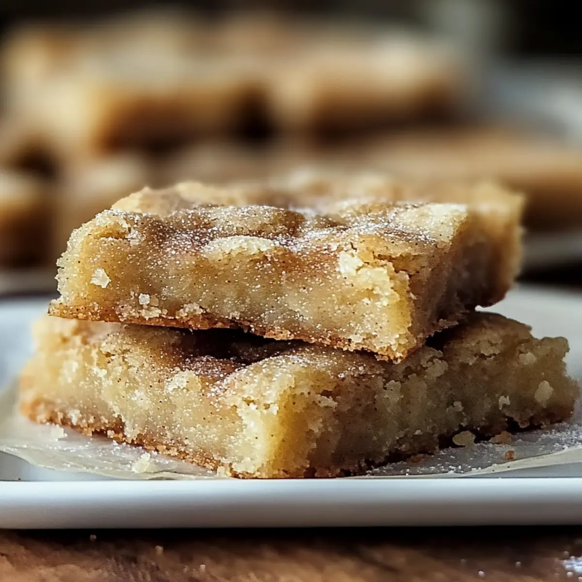 Honey Cinnamon Dessert Bliss: Chewy Blondies to Savor