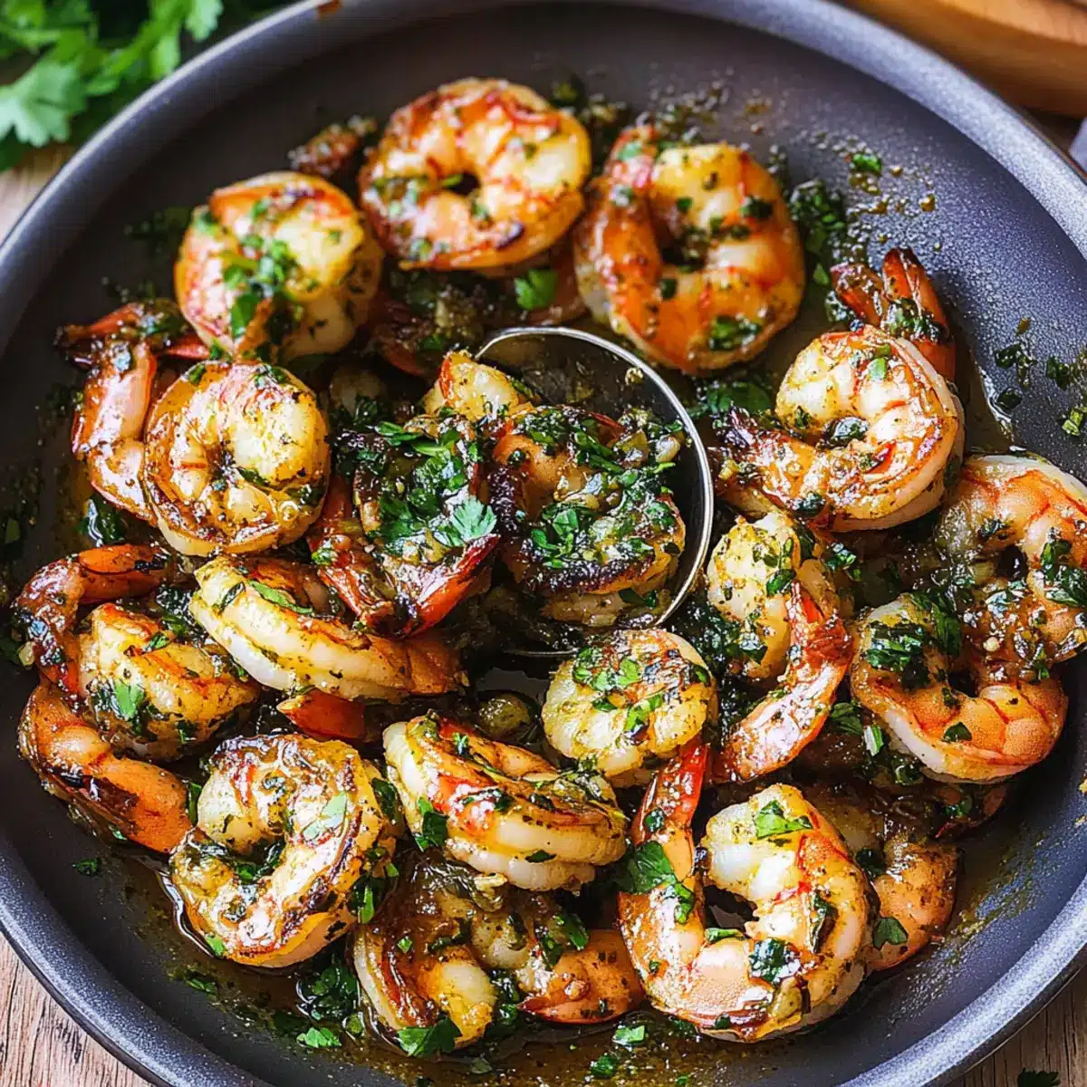 Flavorful Pan Seared Chimichurri Shrimp You'll Love