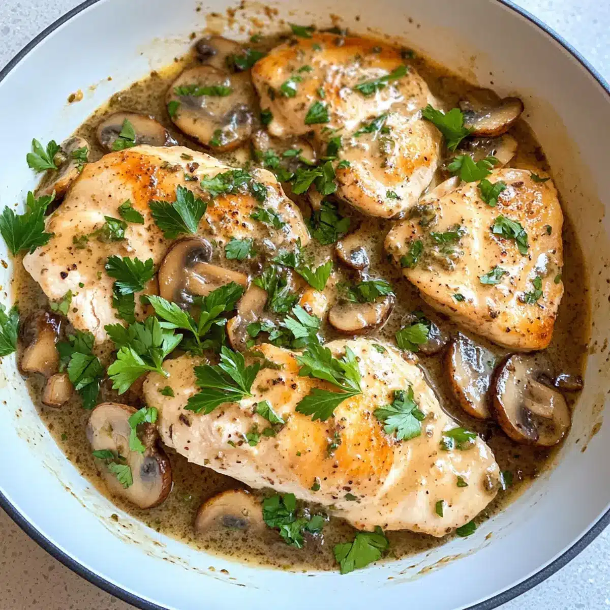 Creamy Mushroom Chicken: A Quick, Cozy Weeknight Dinner