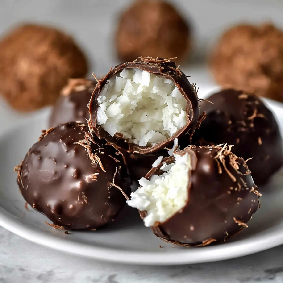 Chocolate Coconut Balls