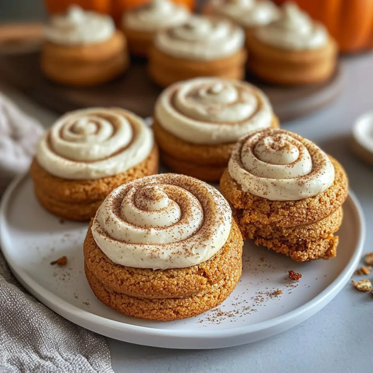 Soft Pumpkin Cookies to Make Your Heart Melt This Fall